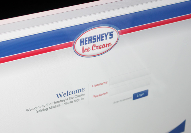 Hershey’s Ice Cream Learning Management System - Learning Management System by Visual Impact Group