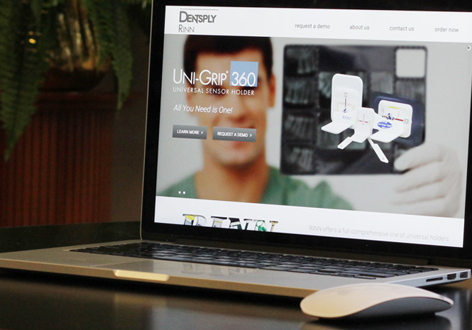 DENTSPLY RINN Website Design - Website Design by Visual Impact Group